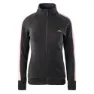 Iguana Salama Sweatshirt Med Dragkedja, Black / silver pink