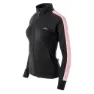 Iguana Salama Sweatshirt Med Dragkedja, Black / silver pink