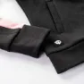 Iguana Salama Sweatshirt Med Dragkedja, Black / silver pink