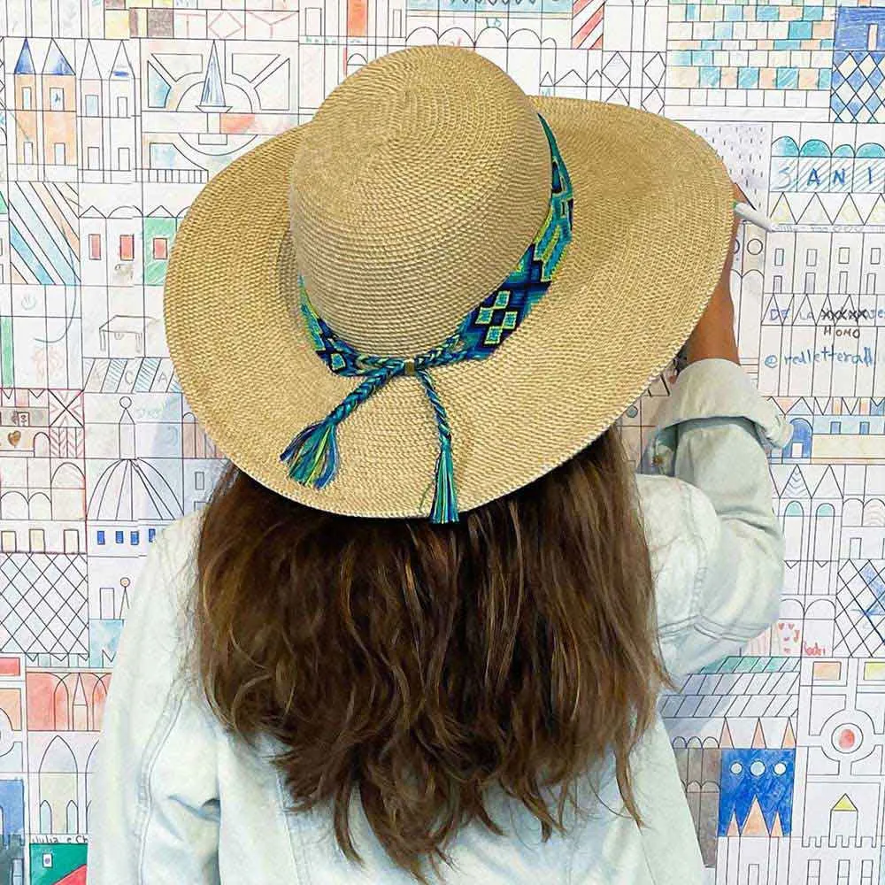 Illums Sorrento Hatt, Peacock Illums Sorrento Hatt, Peacock