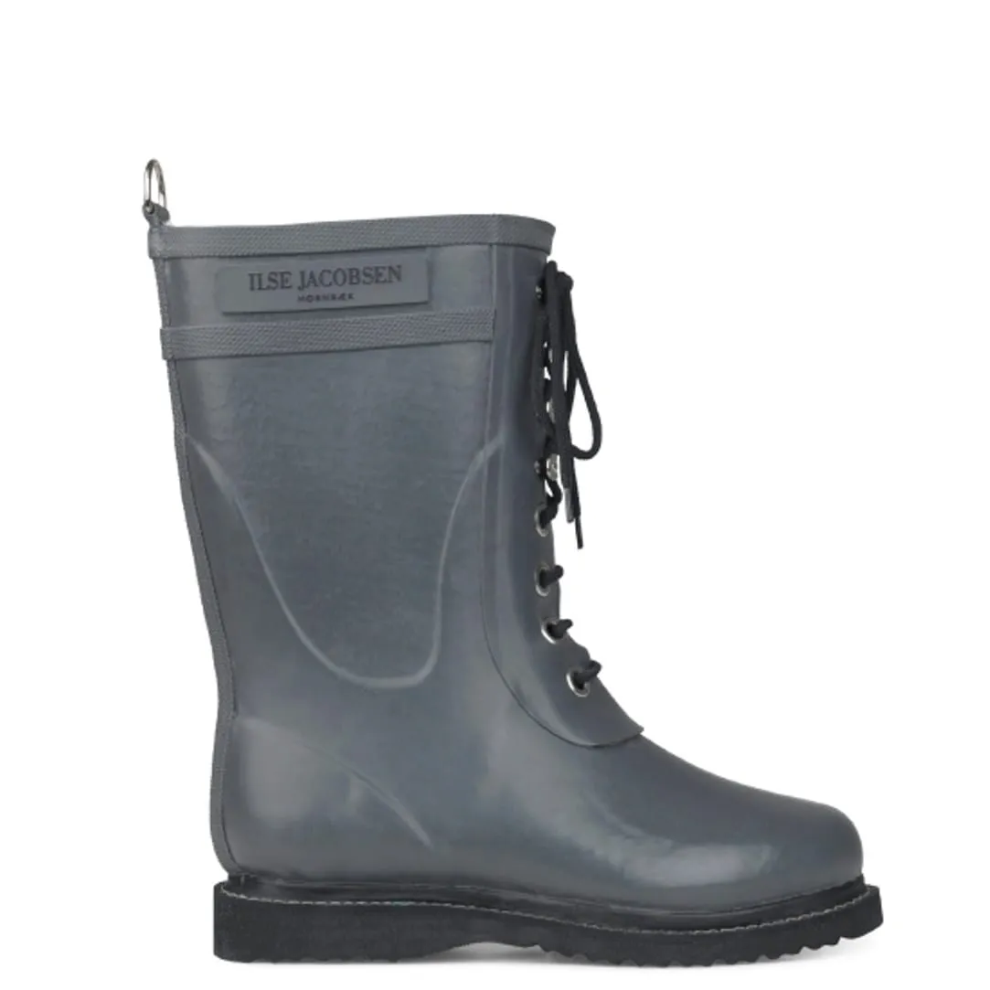 Ilse Jacobsen Women's 3/4 Rubberboot, Grey Ilse Jacobsen Women's 3/4 Rubberboot, Grey