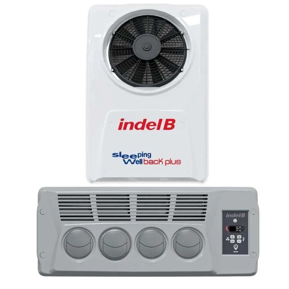Indelb Sleeping Well Back Plus Truck Luftkonditionering 24v, White / grey, 702 x 466 x 187mm