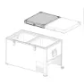 Indelb Tb Vänster Dubbeldörrsskydd, Silver, One Size