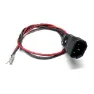 Indelb Tb42 12/24v Strömkabel, Black / red, One Size