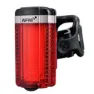 Infini Tron Bakljus, Black / red, 50 Lumens
