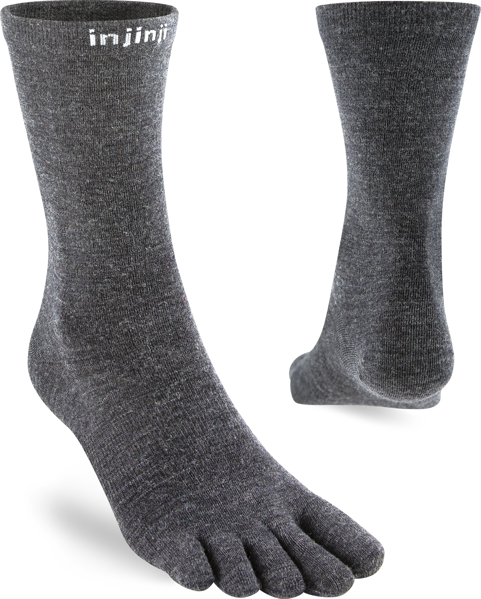 Injinji Men's Liner Crew Wool, Slate