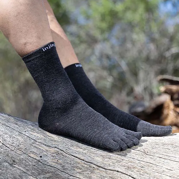 Injinji Men's Liner Crew Wool Injinji Men's Liner Crew Wool
