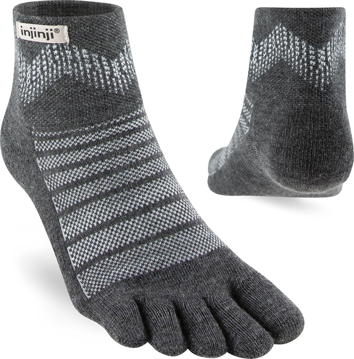 Injinji Men's Outdoor Midweight Mini-Crew Wool