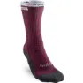 Injinji Women's Liner + Hiker Crew, Maroon/Heather Gray