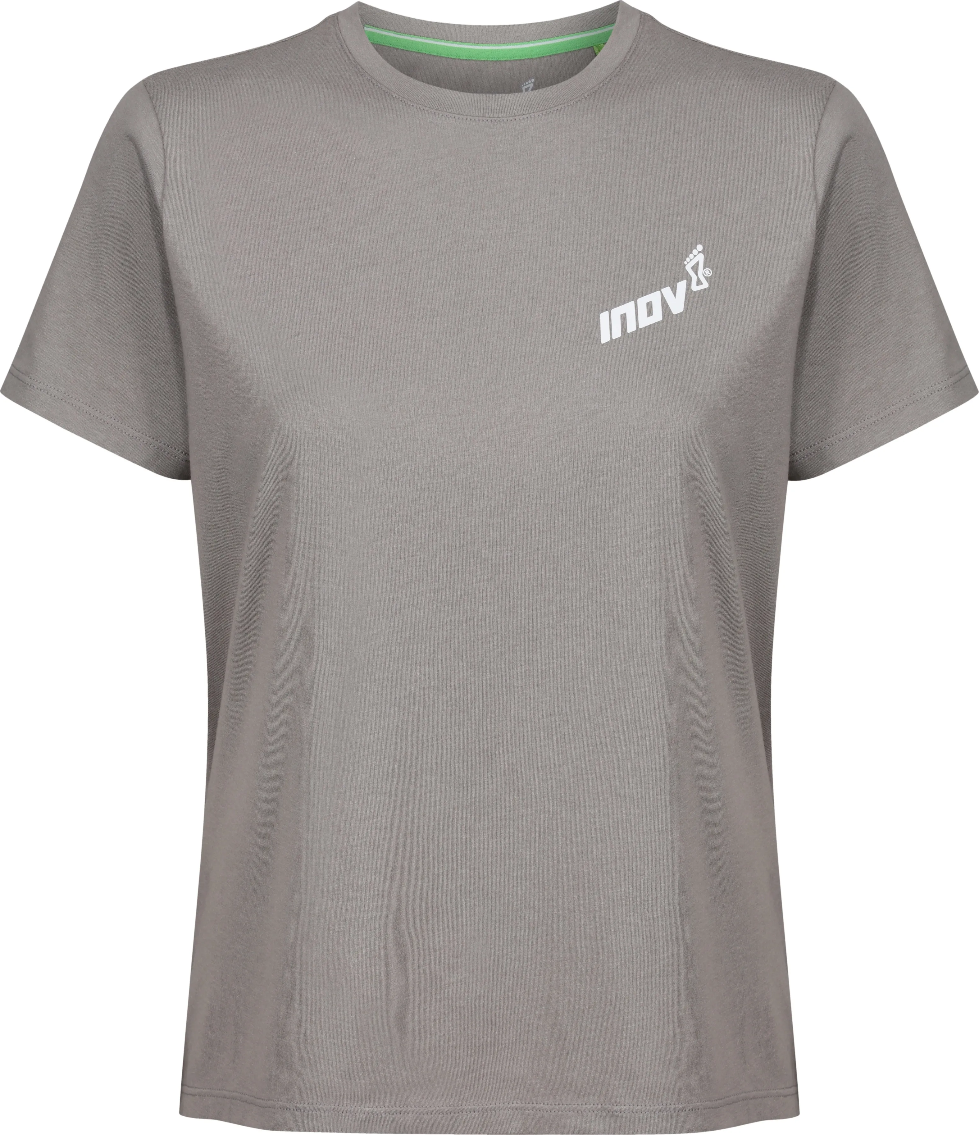inov-8 Women's Graphic Tee Short Sleeve, Light Grey