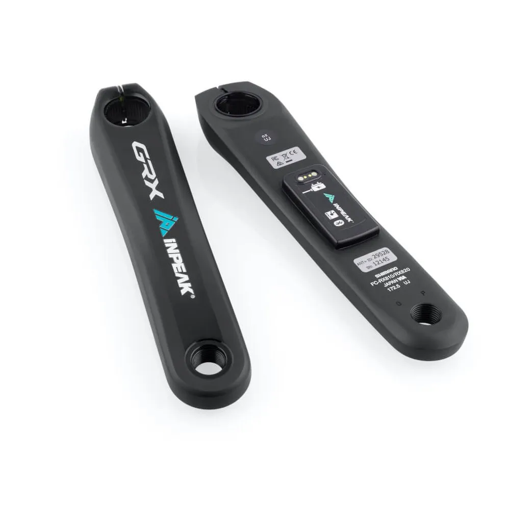 Inpeak Powercrank-e Shimano Grx Fc-rx810/rx820 Vänster Vevarm Med Effektmätare Inpeak Powercrank-e Shimano Grx Fc-rx810/rx820 Vänster Vevarm Med Effektmätare