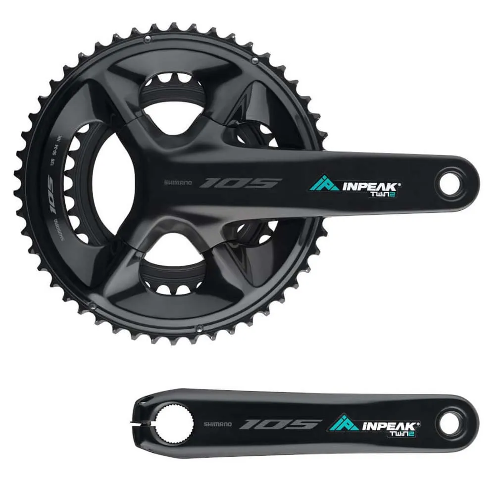 Inpeak Twin2 105 Fc-r7100 Vevparti Med Effektmätare Inpeak Twin2 105 Fc-r7100 Vevparti Med Effektmätare
