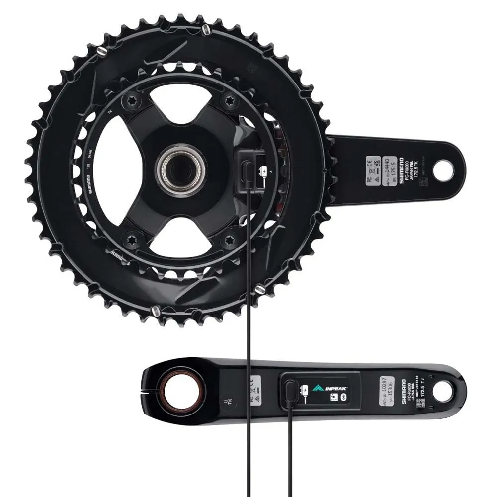 Inpeak Twin2 Dura-ace Fc-r9200 Vevparti Med Effektmätare Inpeak Twin2 Dura-ace Fc-r9200 Vevparti Med Effektmätare
