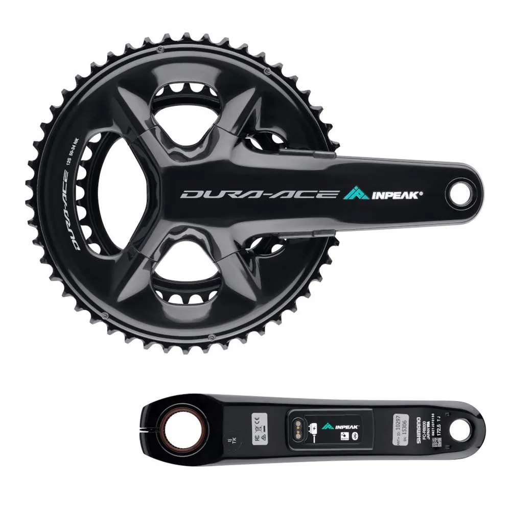 Inpeak Twin2 Dura-ace Fc-r9200 Vevparti Med Effektmätare Inpeak Twin2 Dura-ace Fc-r9200 Vevparti Med Effektmätare