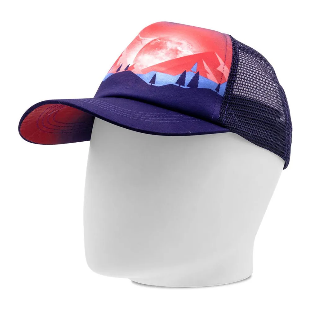 Instinct Trail Moontain Keps, Blue / red