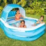 Intex 229x191x135 Cm Rektangulär Uppblåsbar Pool unisex, Blue / white, 530L