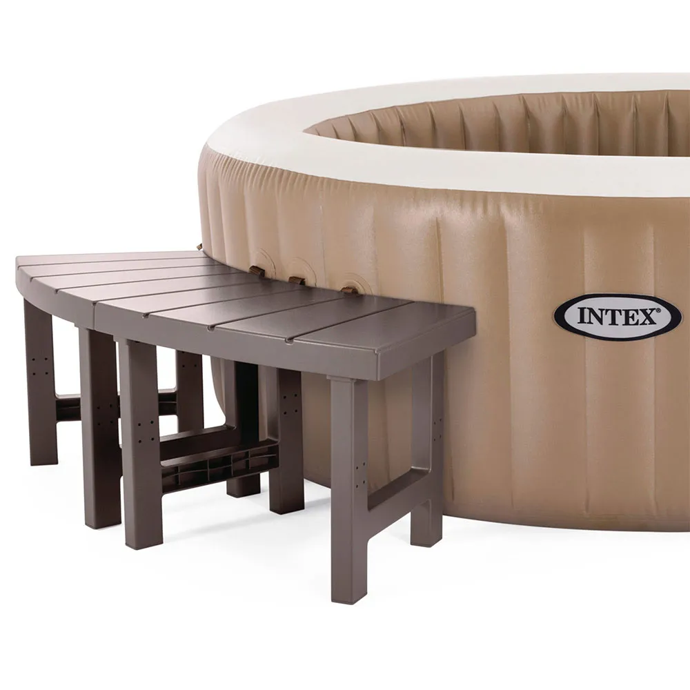 Intex 55095 Bench 2 Units Tillbehör Till Bubbelbad unisex, Brown, 62 x 37 x 42cm Intex 55095 Bench 2 Units Tillbehör Till Bubbelbad unisex, Brown, 62 x 37 x 42cm