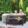 Intex 55095 Bench 2 Units Tillbehör Till Bubbelbad unisex, Brown, 62 x 37 x 42cm