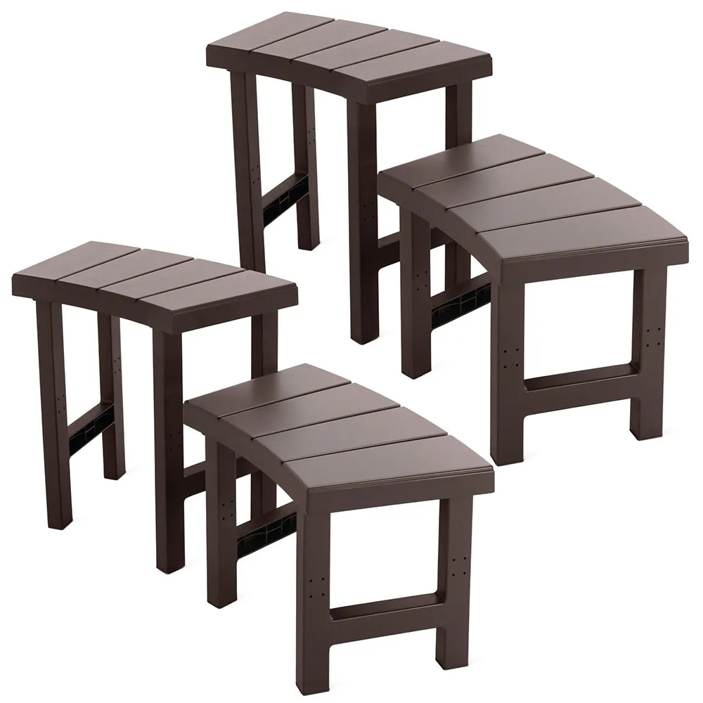 Intex 55096 Bench 4 Units Tillbehör Till Bubbelbad unisex, Brown, 62 x 37 x 42/62 x 37 x 60cm Intex 55096 Bench 4 Units Tillbehör Till Bubbelbad unisex, Brown, 62 x 37 x 42/62 x 37 x 60cm