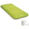 Intex 64097 Truaire 76x191x17cm Enkel Luftmadrass, Green / grey, 76 x 191 x 17cm