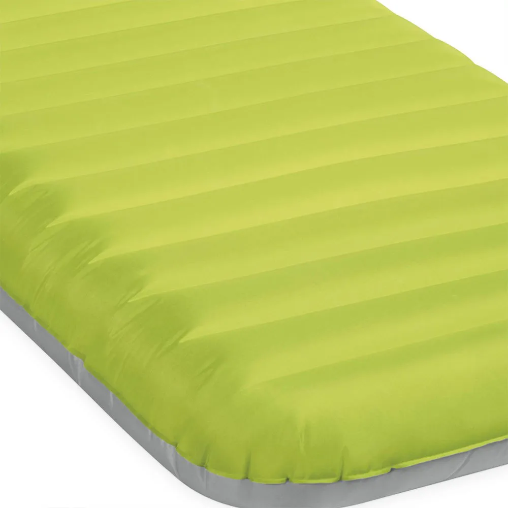 Intex 64097 Truaire 76x191x17cm Enkel Luftmadrass, Green / grey, 76 x 191 x 17cm