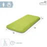 Intex 64097 Truaire 76x191x17cm Enkel Luftmadrass, Green / grey, 76 x 191 x 17cm