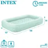Intex Air Travel Junior Enkel Luftmadrass, Assorted, 107 x 168 x 25cm