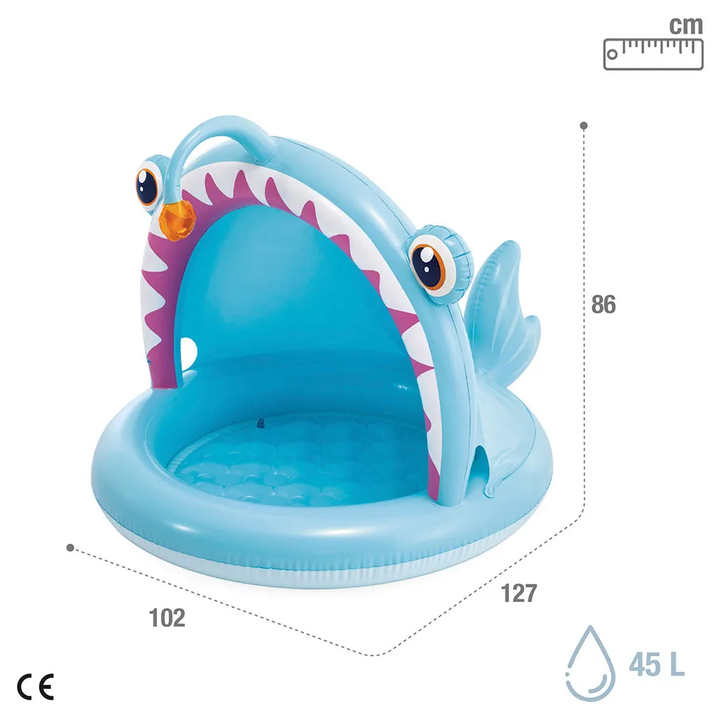 Intex Angles Fisk-barnpool 127x102x86 Cm, Multicolor, One Size Intex Angles Fisk-barnpool 127x102x86 Cm, Multicolor, One Size