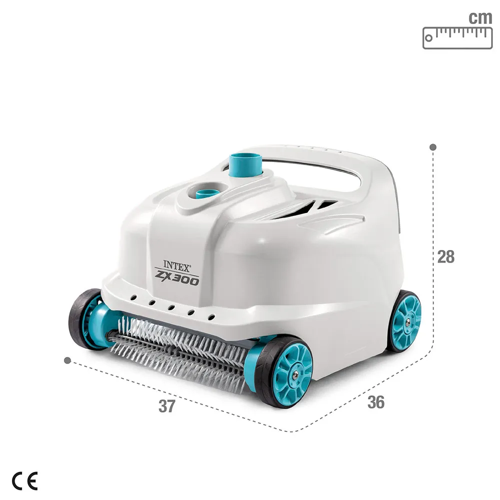 Intex Automatisk Poolrenare Zx300 För Pool unisex, White / turquoise, One Size