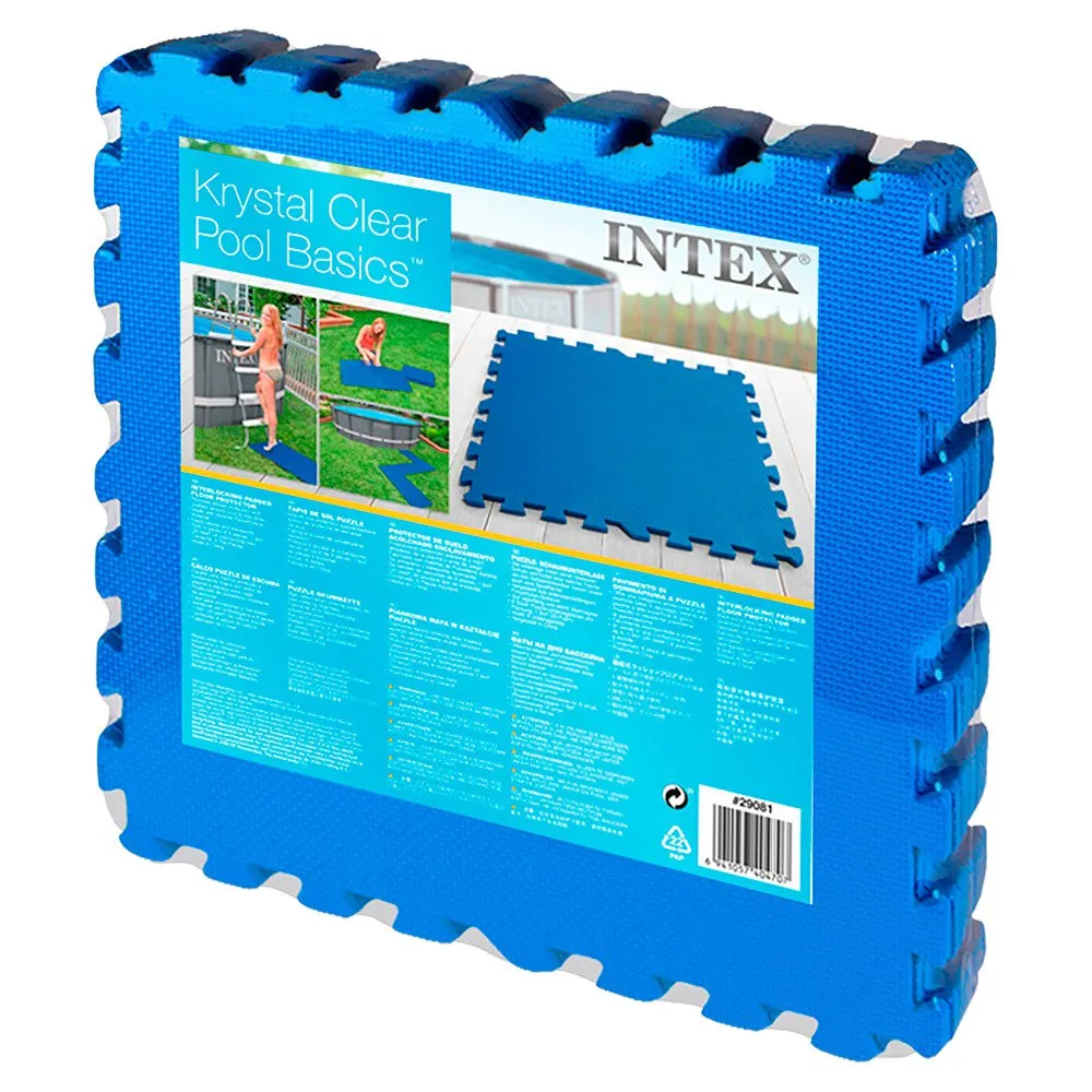 Intex Bassängbottensskydd unisex, 50 x 50 x 1cm