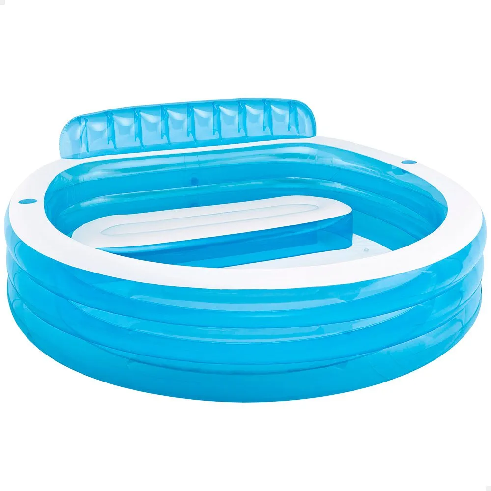 Intex Bekant Med Stolpool unisex, Blue, 640L-Från 3Y Intex Bekant Med Stolpool unisex, Blue, 640L-Från 3Y