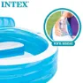Intex Bekant Med Stolpool unisex, Blue, 640L-Från 3Y