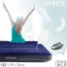 Intex Dura-beam Classic Downy Dubbel Luftmadrass, Blue, 191 x 137 x 25cm