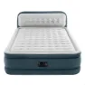 Intex Dura Beam Deluxe Ultra Plush Luftmadrass Refurbished, Grey, 152 x 236 x 86cm