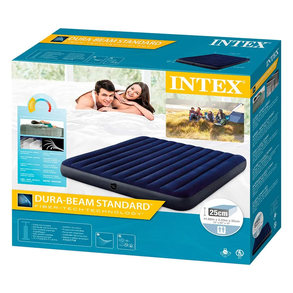 Intex Dura-beam Standard Classic Downy Luftmadrass