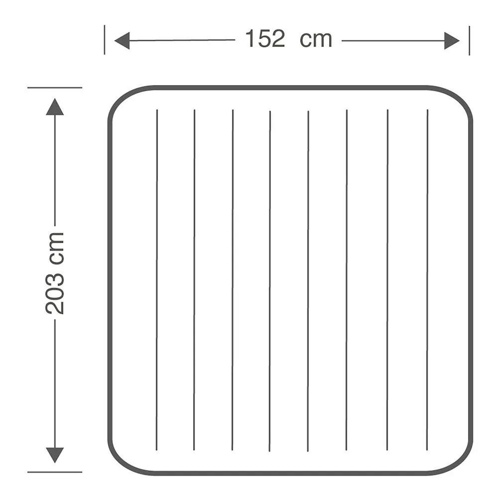 Intex Dura-beam Standard Classic Downy Luftmadrass Intex Dura-beam Standard Classic Downy Luftmadrass