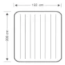 Intex Dura-beam Standard Classic Downy Luftmadrass