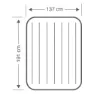Intex Dura Beam Standard Deluxe Enkel Luftmadrass