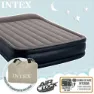 Intex Dura-beam Standard Deluxe Pillow N2 Luftmadrass, Grey, 152 x 203 x 42cm