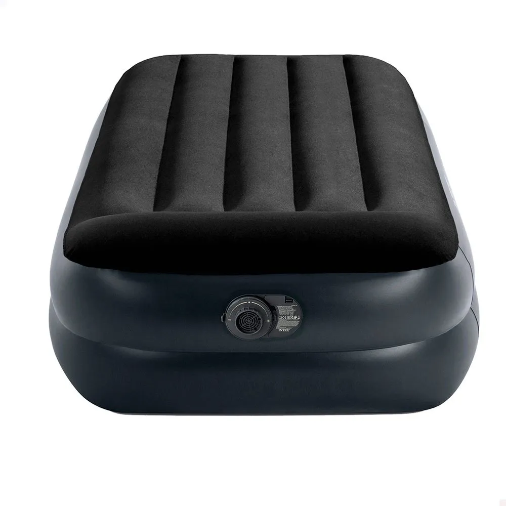 Intex Dura-beam Standard Pillow Rest Luftmadrass Refurbished, Black, 99 x 191 x 30cm