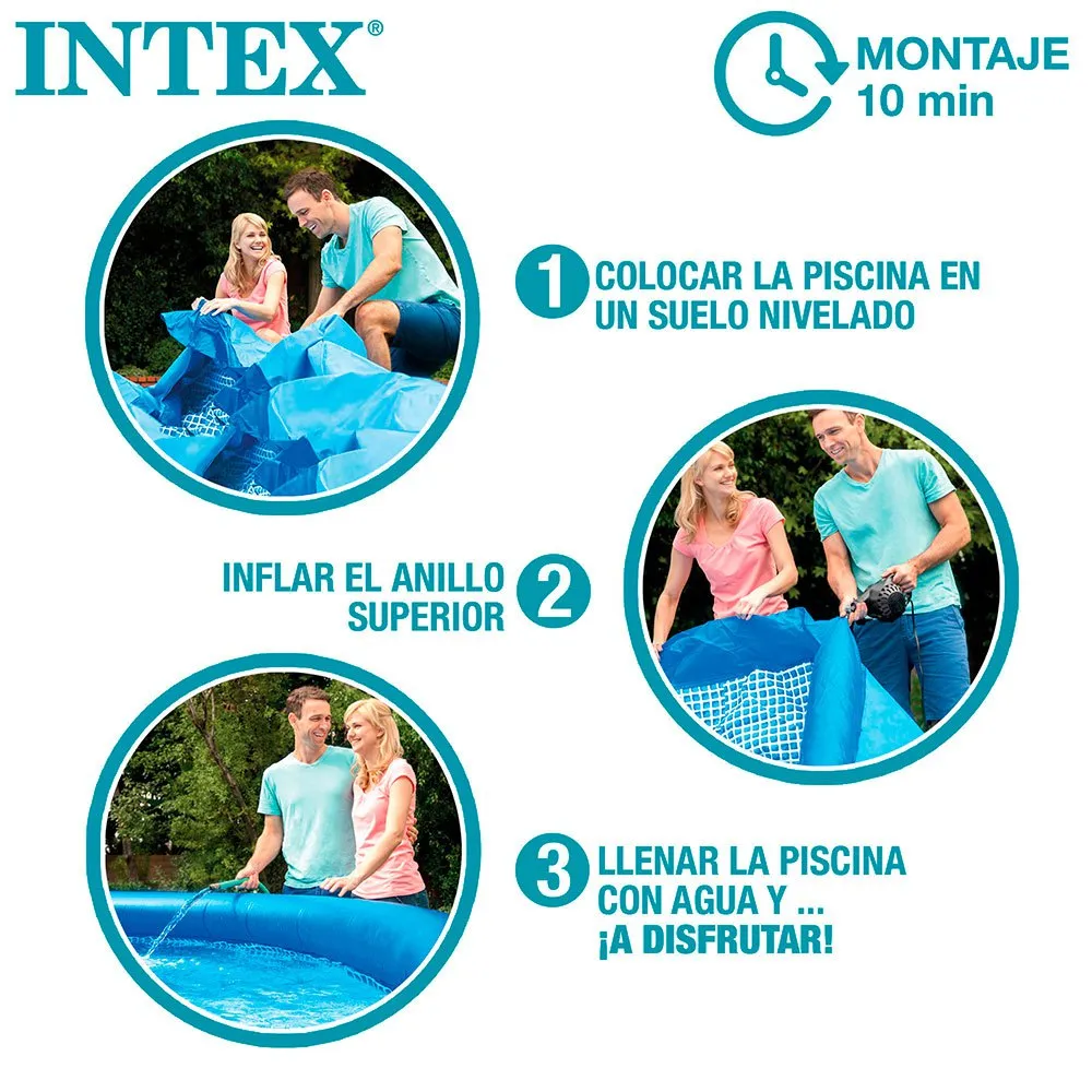 Intex Easy Set 305x61 Cm Pool unisex, Blue, 305 x 61cm