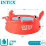 Intex Easy Set Crab Ø183x51cm Rund Uppblåsbar Pool unisex, Red, 183 x 51cm
