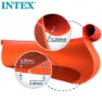 Intex Easy Set Crab Ø183x51cm Rund Uppblåsbar Pool unisex, Red, 183 x 51cm