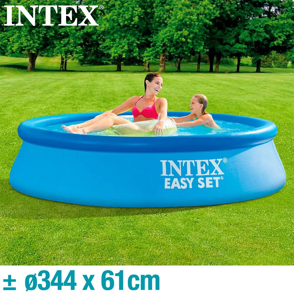 Intex Easy Set Uppblåsbar Pool 244x61 Cm unisex, Blue, 244 x 61cm
