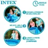 Intex Easy Set Uppblåsbar Pool 244x61 Cm unisex, Blue, 244 x 61cm