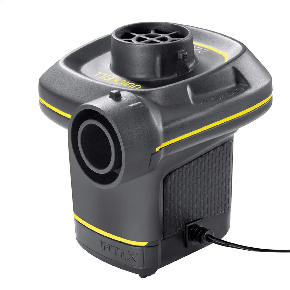 Intex Elektrisk Luftpump Med Adaptrar unisex, Black, One Size