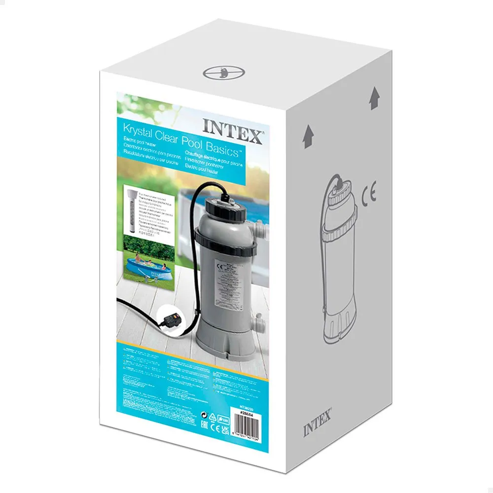 Intex Elektrisk Värmare För Simbassänger unisex, One size, EU Plug 220V