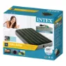 Intex Enkel Luftmadrass Med Fläkt Och Fibertech, Multicolor, One Size