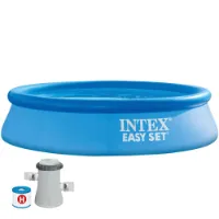 Intex Enkel Uppsättning Med Filterpatronpump Pool 305x61 Cm unisex Intex Enkel Uppsättning Med Filterpatronpump Pool 305x61 Cm unisex