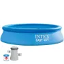 Intex Enkel Uppsättning Med Filterpatronpump Pool 305x61 Cm unisex, Blue, 305 x 61cm
